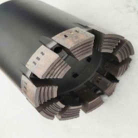 BWL NWL HWL PWL Bit de núcleo de diamante con vías fluviales estándar para perforación eficiente
