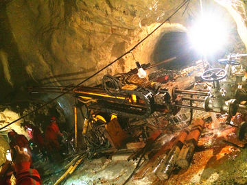 Aparejos de taladro subterráneos de la base del diamante del profesional con la profundidad el 1000m de la perforación
