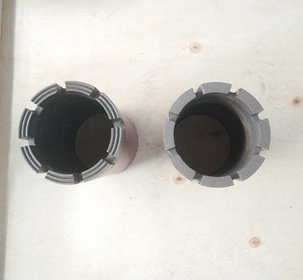 Base Bareel Diamond Casing Shoe Bit del cable metálico del AW plano BW nanovatio HW picovatio HWT del tipo y del estándar