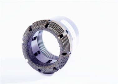 Brocas determinadas de la base del diamante de la superficie multi natural de los pasos con el diamante del proceso estadístico del grado 40/60 del AAA