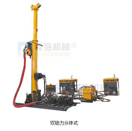 Plataforma de perforación hidráulica llena portátil del aparejo de taladro de la base HYDX-2 con 2500r/velocidad giratoria del minuto