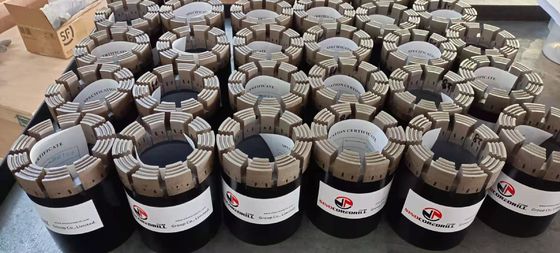 HQ roscado del BQ NQ de la construcción de Diamond Core Drilling Bit For