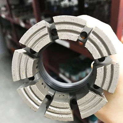 El FD Diamond Exploration Drilling Core Bit hace frente descarga HQ3 NQ3