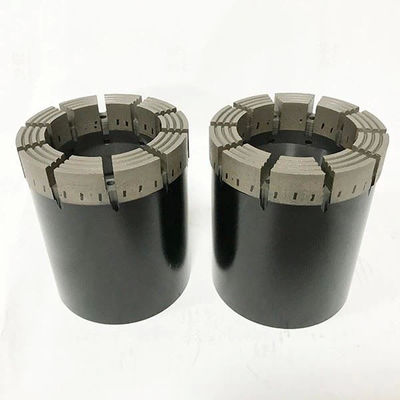 Tubo del triple de Diamond Core Bit For Drilling PQ3 de la perforación de base del cable metálico