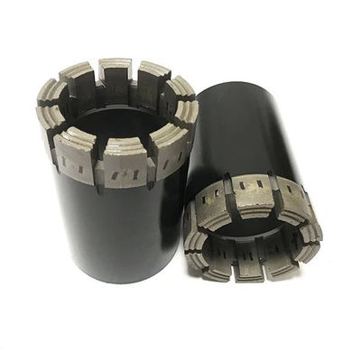 BTW fino NTW HTW PTW de Diamond Core Drill Bits de la pared para la explotación minera