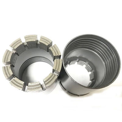 BTW fino NTW HTW PTW de Diamond Core Drill Bits de la pared para la explotación minera