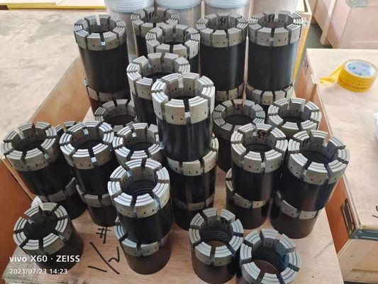HQ PQ Diamond Core Bits Threaded Connection del BQ NQ para la perforación y minar