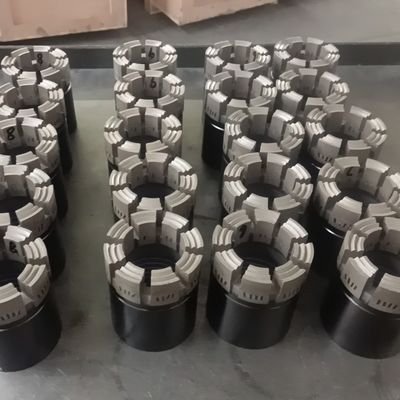BQ NQ HQ PQ Bichos de núcleo de diamantes de doble tubo para diversas tareas de perforación