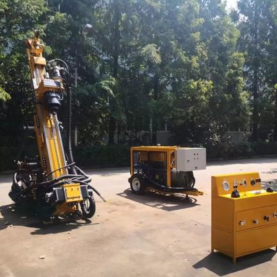 XZKD95-3A Rig de perforación hidráulica subterránea completa para el proyecto de minería de carbón oro cobre hierro