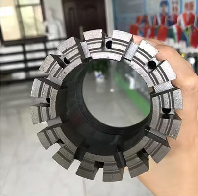 Tipo de turbo BQ NQ HQ PQ Perforaciones de núcleo de diamante impregnadas para la minería de roca dura