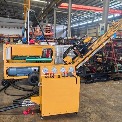 Nq 600m Rig de perforación subterránea geológica hidráulica completa con velocidad de perforación más rápida
