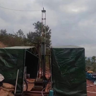 XZHP-600B BQ 600m Rigs de perforación portátiles hidráulicos fáciles de ensamblar para la exploración de minas