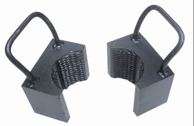 Abrazadera y mandíbulas del lastre de la abrazadera del pie del barril de base del cable metálico para perforar