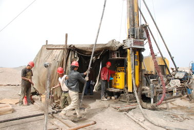 Aparejo hidráulico lleno de la base del diamante HYDX-6 con el motor diesel de 179KW Cummins