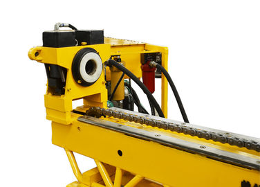 plataforma de perforación subterráneo hidráulica de la base del poder del motor 75kw con NQ los 500m