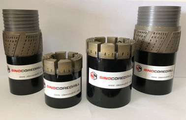 Brocas impregnadas diamante sintético de la base de las herramientas de perforación del diamante del cable metálico