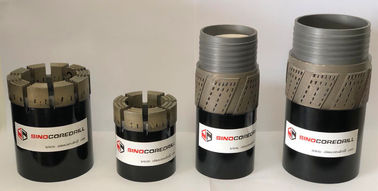 Brocas impregnadas diamante sintético de la base de las herramientas de perforación del diamante del cable metálico