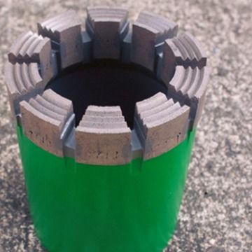 BWL NWL HWL PWL Turbo Impregnado Bit de núcleo de diamante para formaciones de roca dura