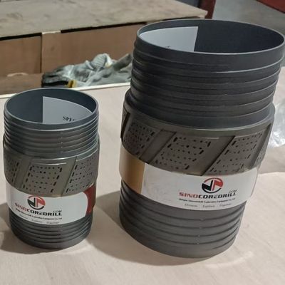 Conchas de revestimiento de HQ recubiertas de tungsteno para protección de ancho extendido en formaciones duras