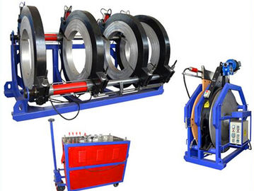 Soldadura grande del tubo del HDPE del CE de 380 voltajes ISO fusión de la máquina hidráulica de la soldadura por