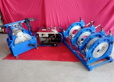 Máquina manualmente 220V de la soldadura por fusión del extremo del tubo del HDPE de Φ 160m m a de Φ 315m m de poco ruido