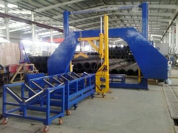 Tubo grande del cortatubos del CNC que corta el tubo plástico del HDPE del PVC PP de la soldadora del tubo de 1600m m PE