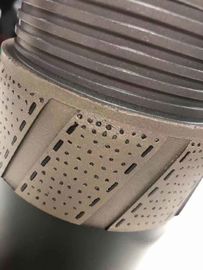 Exprimidor natural del diamante que escaria el sistema de la superficie del barril de base del cable metálico del HWL de Shell