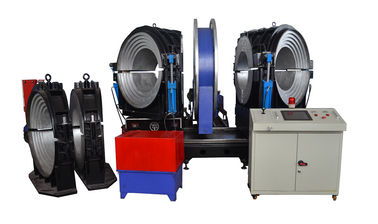 Serie multi de la máquina 630m m de la soldadura por fusión del extremo de la colocación del HDPE del tubo del ángulo