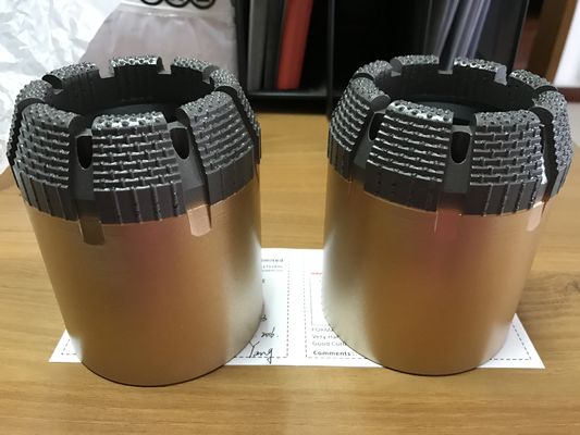 La perforación Diamond Core Bit Coal Drilling geológico de la velocidad rápida impregnó la broca