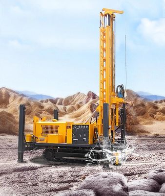 perforación montada camión Rig Yuchai Borehole Drilling Rig TSJ-600X70 del pozo de agua de los 600m 650m m profundamente multifuncional