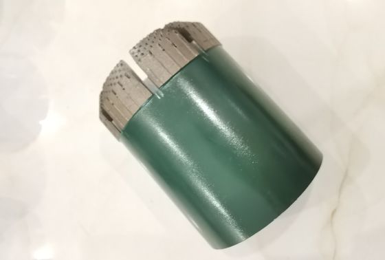 Diamante natural del HQ Diamond Core Bit High Grade del paso multi superficial del sistema