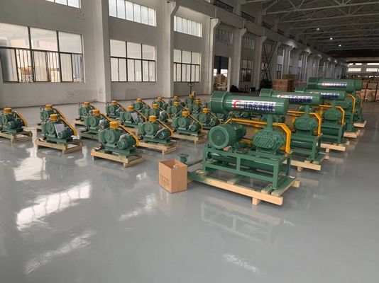 El tanque de aceite doble de la estructura compacta Sl4005 del aire de la raíz del lóbulo de poco ruido del ventilador tres