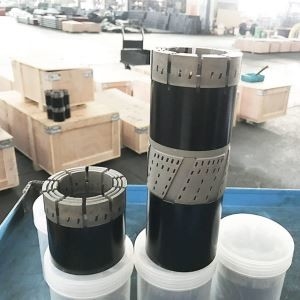China de alta velocidad impregnó pedazos del cable metálico Diamond Core Drill Bits NMLC/de base de HMLC