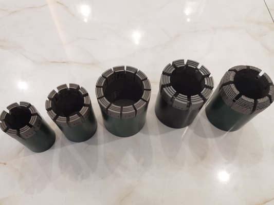 Pedazo de base del cable metálico geológico mineral de la exploración para las formaciones de heavy