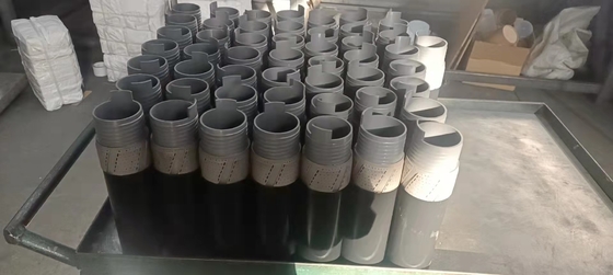 HQ geológico PQ del BQ NQ de los acoplamientos de Diamond Core Bit Tanged Locking del vínculo de la exploración solo
