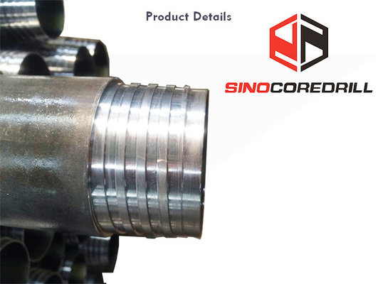 Exploración mineral de DCDMA AQ PQ Diamond Core Drill Rod For