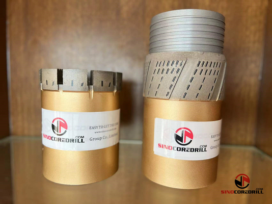 El HWL de la explotación minera 12m m Diamond Core Bit del heavy impregnó