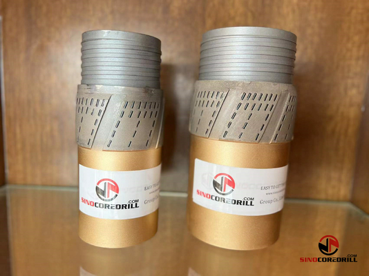 Abrelatas Diamond Reaming Shell, exprimidor del agujero de la parte posterior del BQ para Diamond Drill Bit