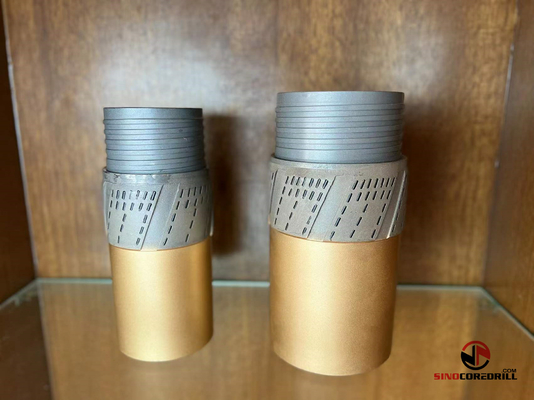 Abrelatas Diamond Reaming Shell, exprimidor del agujero de la parte posterior del BQ para Diamond Drill Bit