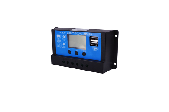 Exhibición solar de With LED LCD del regulador de la carga PWM MPPT
