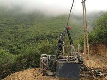 Pequeño EP550 Hombre - Excavadora de núcleo portátil Áreas montañosas remotas 4m x 4m Profundidad alcanza 400m