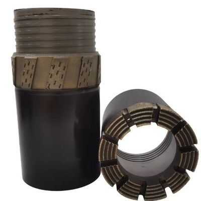 BQ NQ HQ Perforaciones de núcleo de diamante impregnadas para perforaciones mineras con larga vida útil