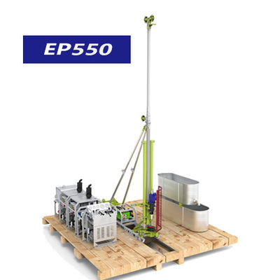 Pequeño EP550 Hombre - Excavadora de núcleo portátil Áreas montañosas remotas 4m x 4m Profundidad alcanza 400m
