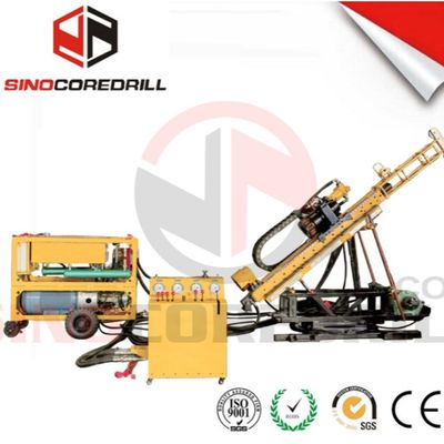 Profundidad de perforación de 1000 m Serie 122u Rig de perforación de núcleo subterráneo hidráulico completo con certificación CE