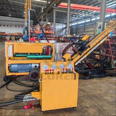 Profundidad de perforación de 1000 m Serie 122u Rig de perforación de núcleo subterráneo hidráulico completo con certificación CE