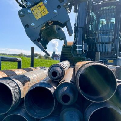 Rodas de perforación de línea de cable endurecida con rosca para la formación de núcleos en condiciones geológicas abrasivas