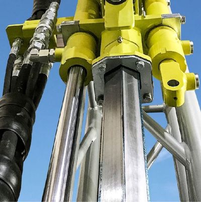Perforaciones modulares de 700 m, de peso ligero y portátiles, con conducción hidráulica