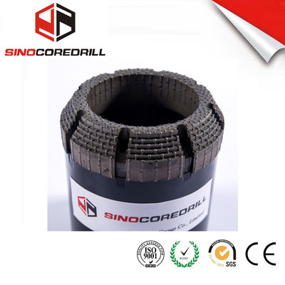 Un buen precio. Brocas determinadas del diamante del paso de la descarga de la cara de base de la superficie natural del pedazo HQ3 en línea