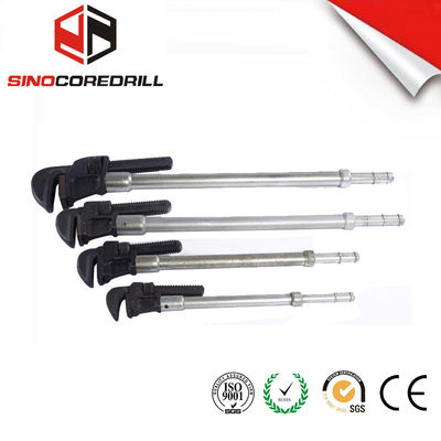 Un buen precio. Tubo ajustable resistente Wrench18 24 de la queja del barril de base del cable metálico 36 48 pulgadas en línea
