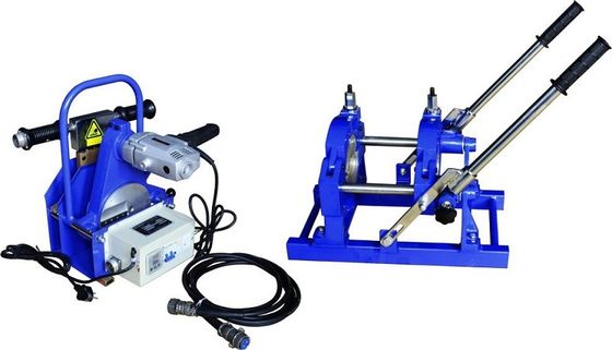 Un buen precio. Máquina plástica de la fusión de la soldadura del tubo de la operación manual, equipo de la soldadura por fusión en línea